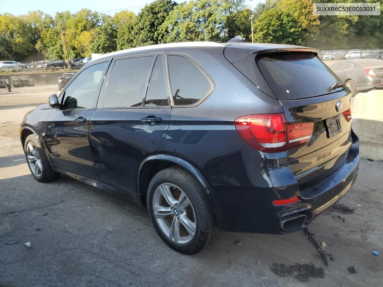 2014 BMW X5 xDrive50I VIN: 5UXKR6C53E0C03031 Lot: 71552184