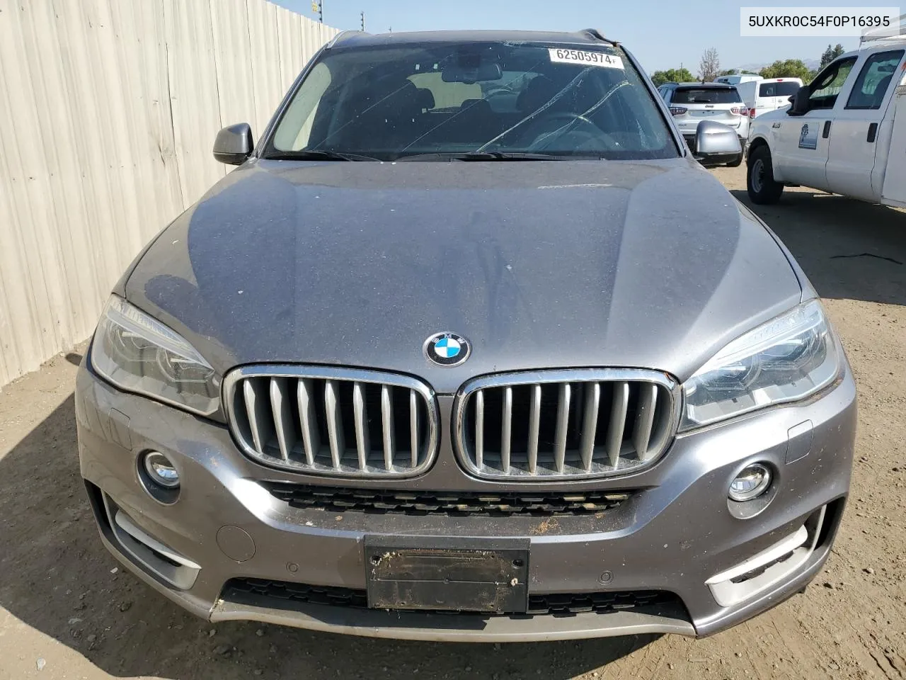 2015 BMW X5 xDrive35I VIN: 5UXKR0C54F0P16395 Lot: 62505974