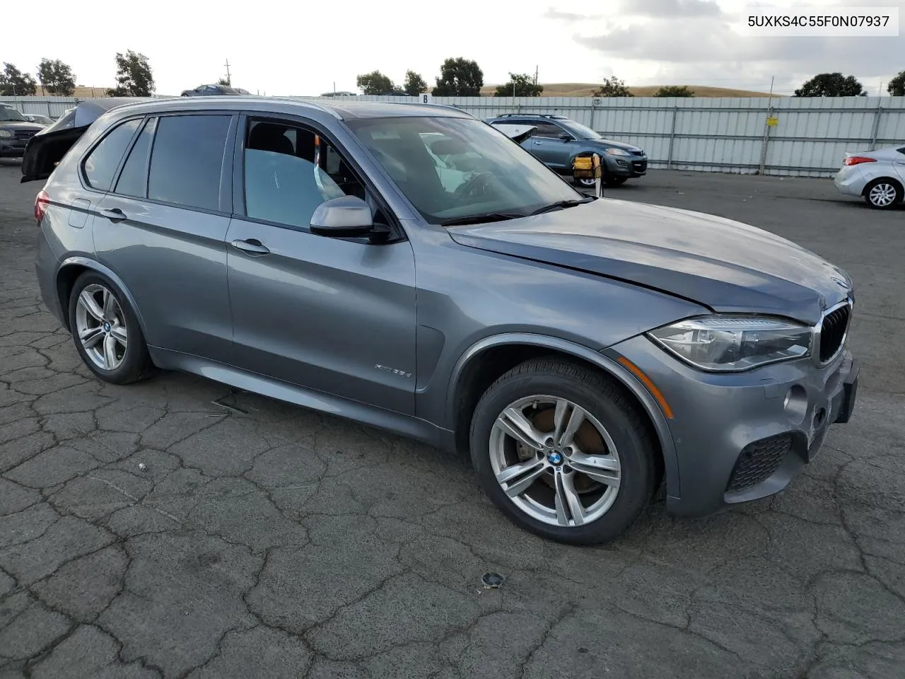 2015 BMW X5 xDrive35D VIN: 5UXKS4C55F0N07937 Lot: 68889114