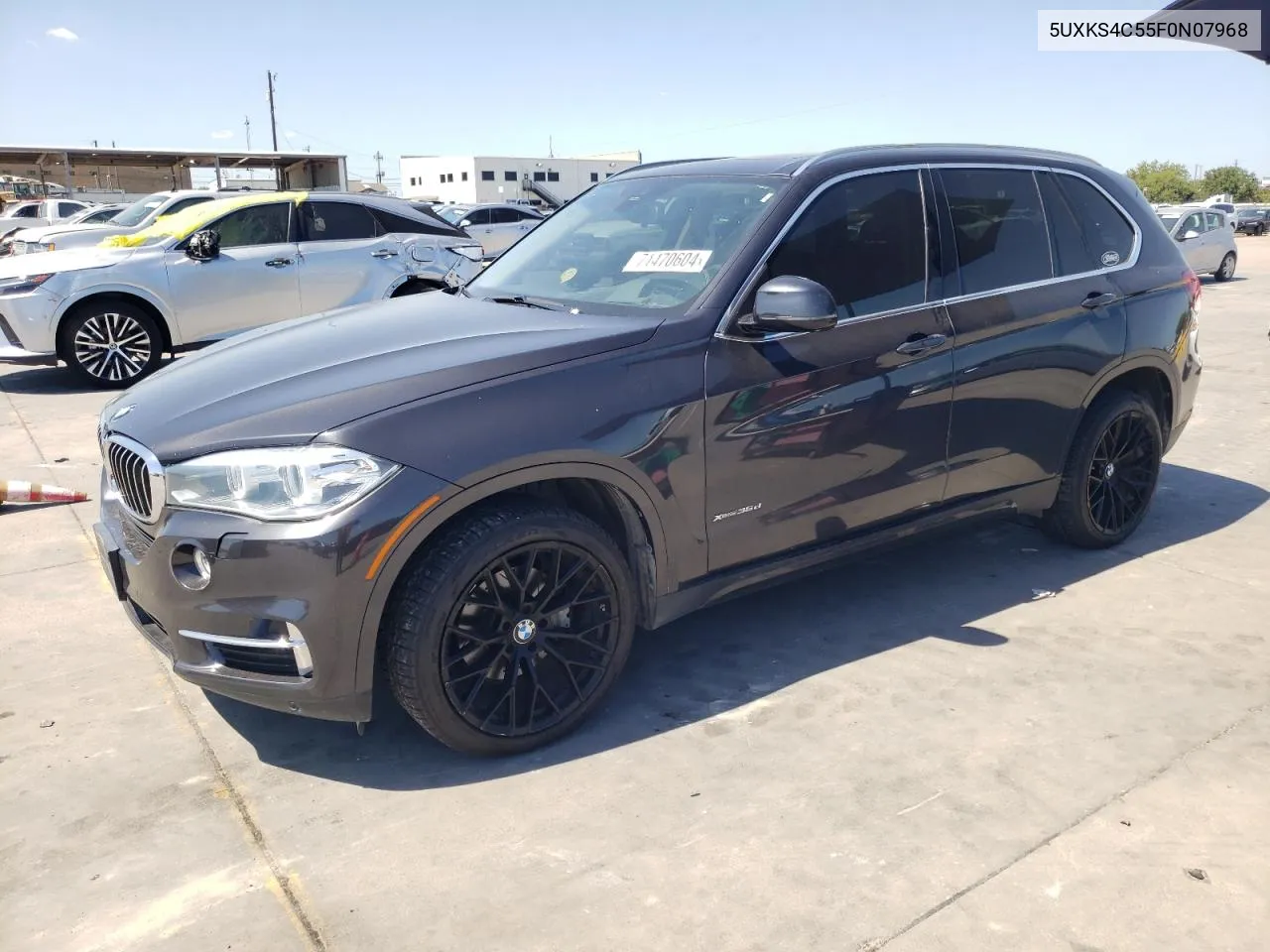 2015 BMW X5 xDrive35D VIN: 5UXKS4C55F0N07968 Lot: 71470604