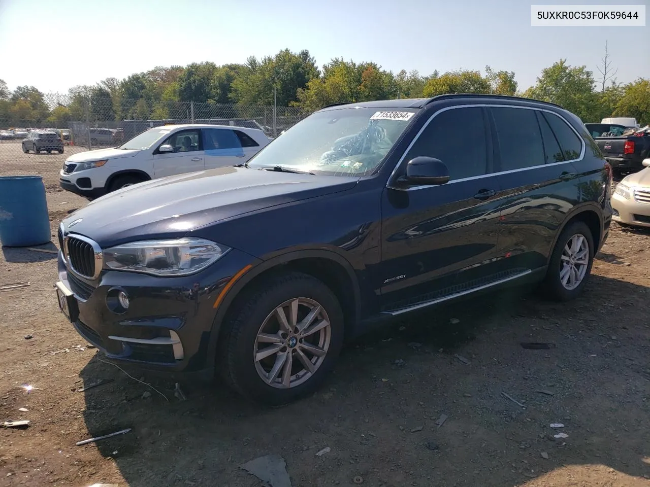 5UXKR0C53F0K59644 2015 BMW X5 xDrive35I