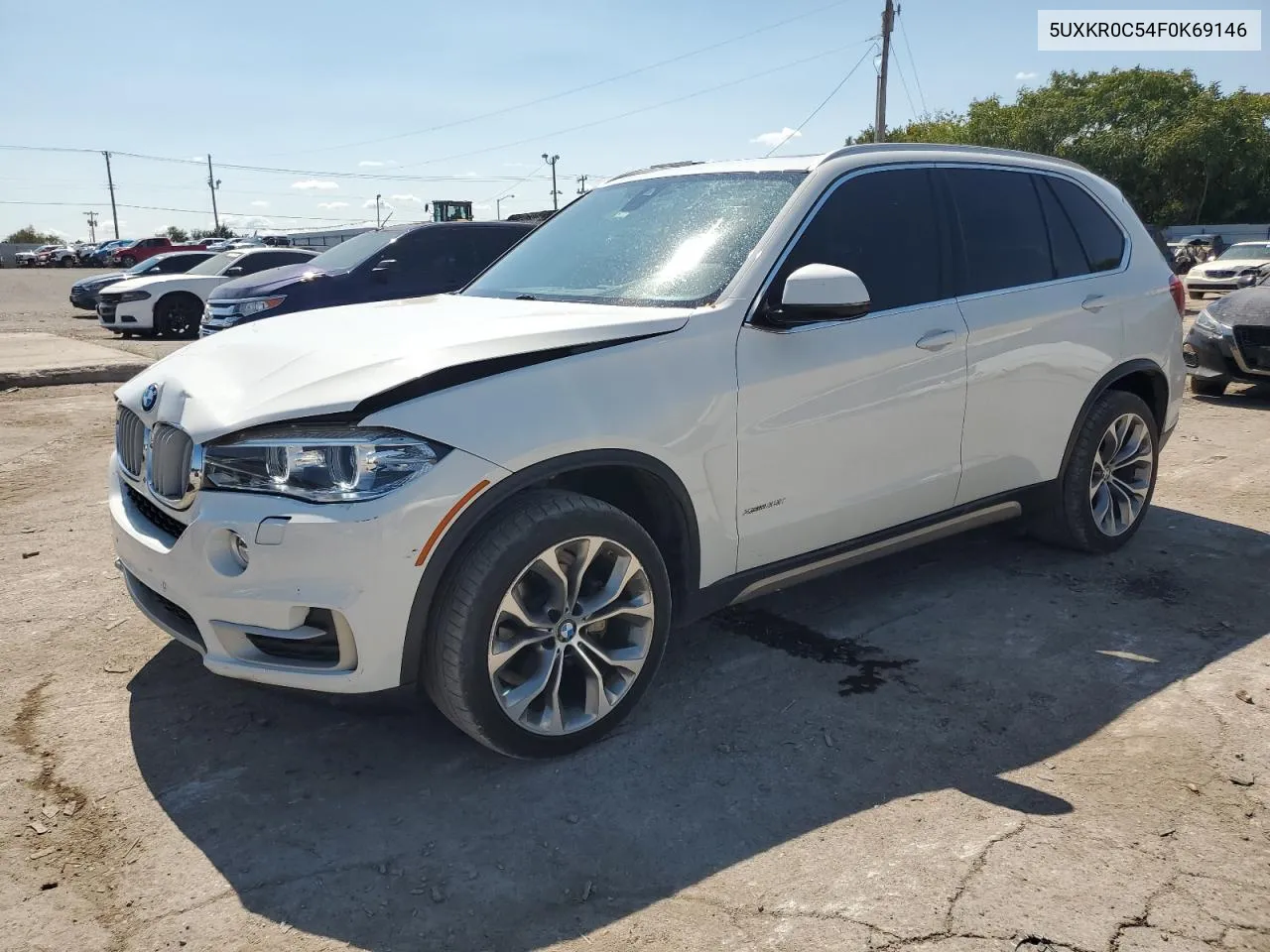 2015 BMW X5 xDrive35I VIN: 5UXKR0C54F0K69146 Lot: 71536124