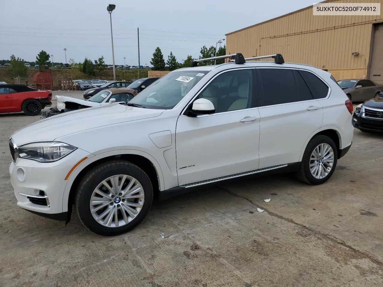 2016 BMW X5 Xdr40E VIN: 5UXKT0C52G0F74912 Lot: 71185594