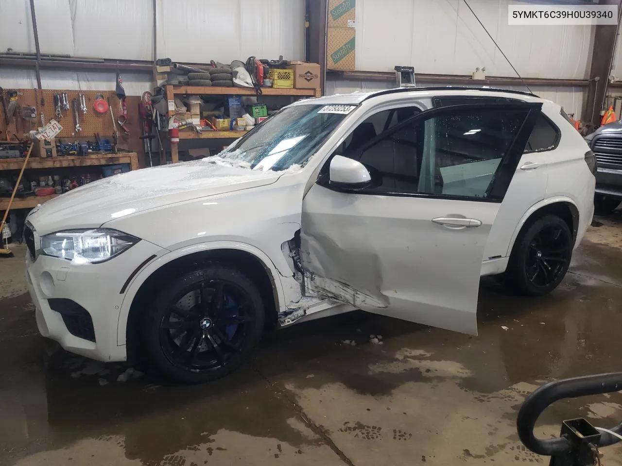 2017 BMW X5 M VIN: 5YMKT6C39H0U39340 Lot: 37293253