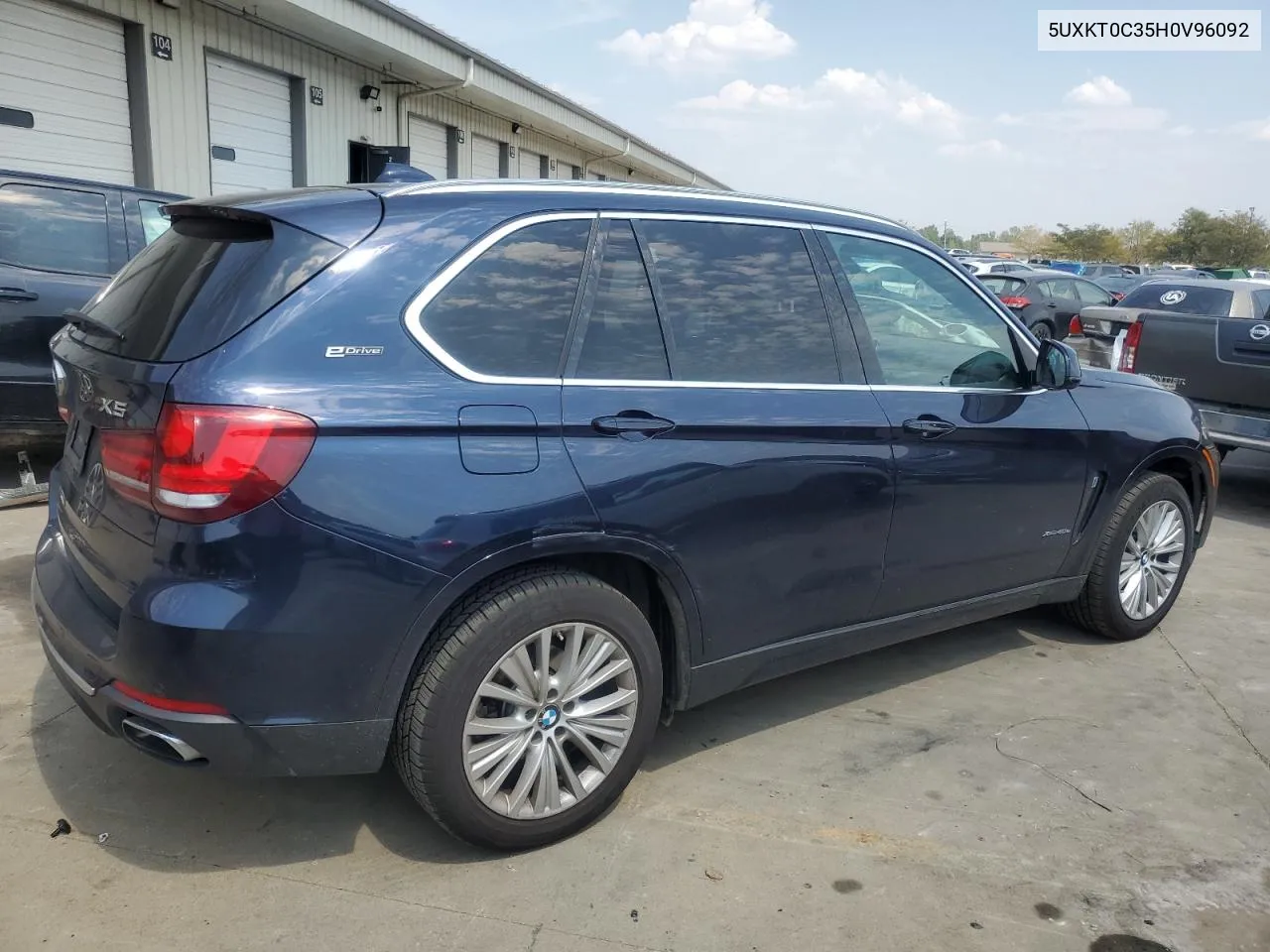 2017 BMW X5 Xdr40E VIN: 5UXKT0C35H0V96092 Lot: 69390354