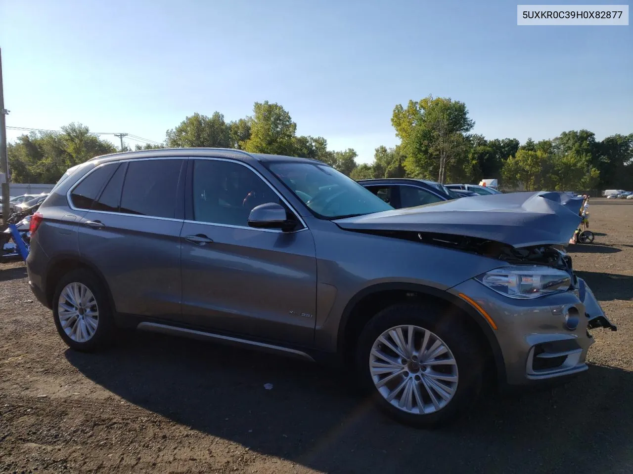 2017 BMW X5 xDrive35I VIN: 5UXKR0C39H0X82877 Lot: 69583094