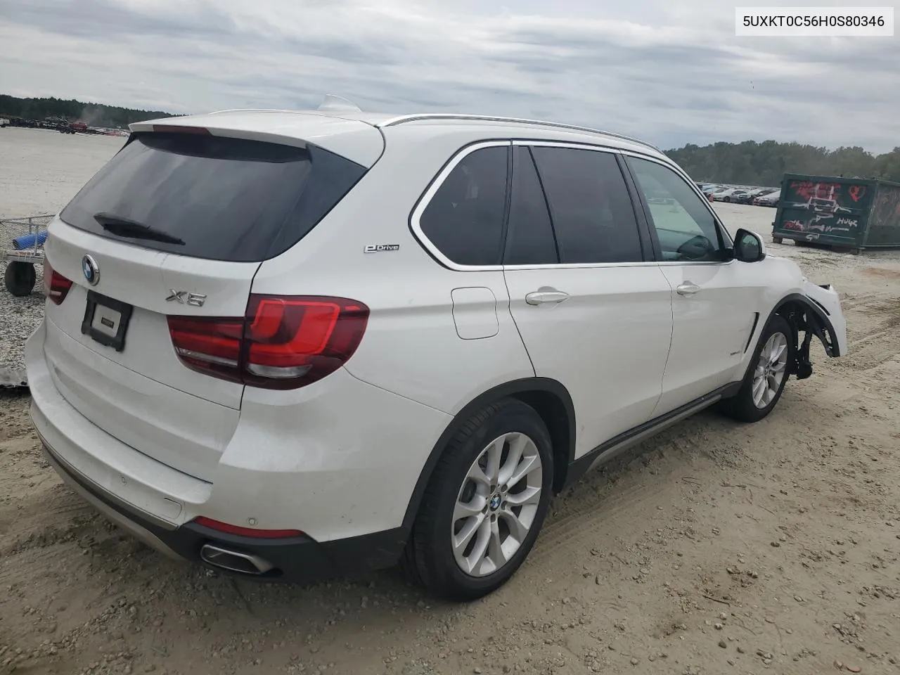 2017 BMW X5 Xdr40E VIN: 5UXKT0C56H0S80346 Lot: 71347614