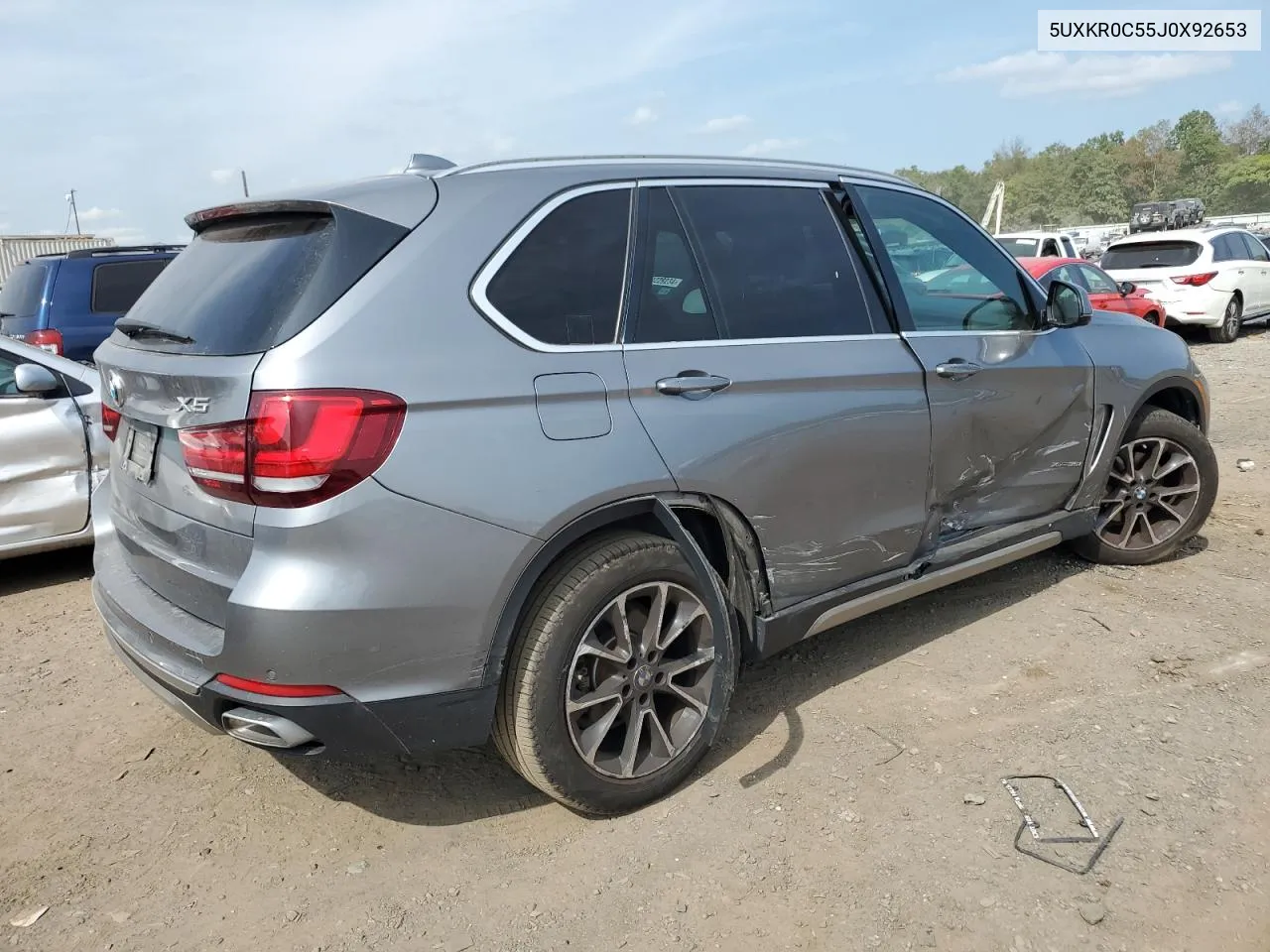 2018 BMW X5 xDrive35I VIN: 5UXKR0C55J0X92653 Lot: 71801784