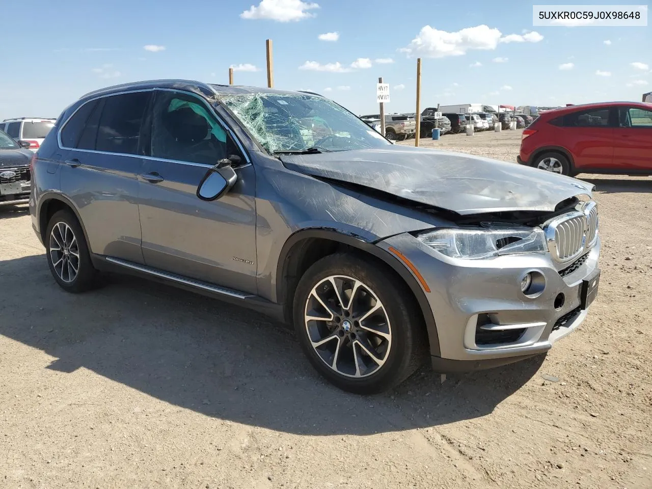 2018 BMW X5 xDrive35I VIN: 5UXKR0C59J0X98648 Lot: 71888154