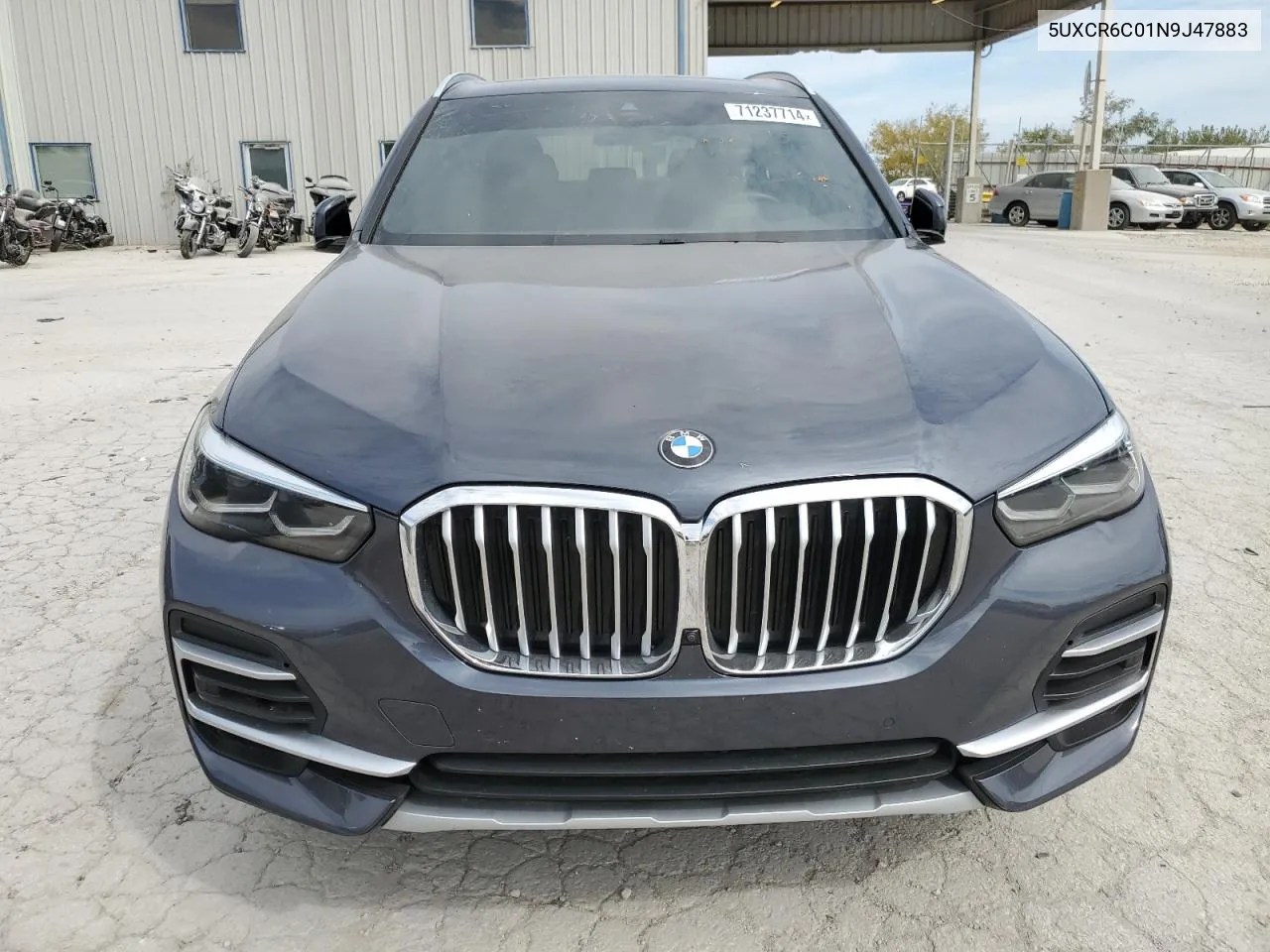 2022 BMW X5 xDrive40I VIN: 5UXCR6C01N9J47883 Lot: 71237714