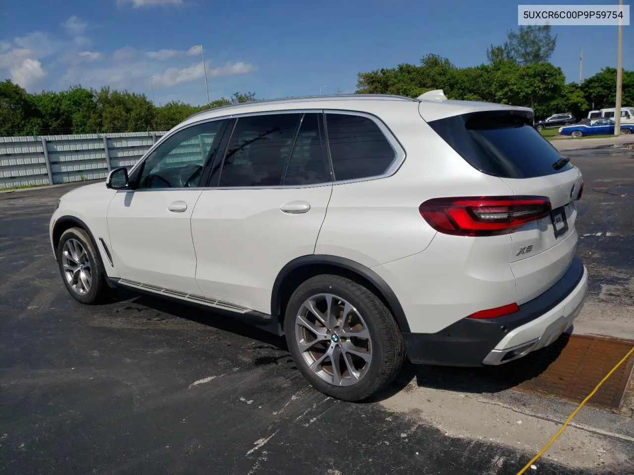 2023 BMW X5 xDrive40I VIN: 5UXCR6C00P9P59754 Lot: 71319954