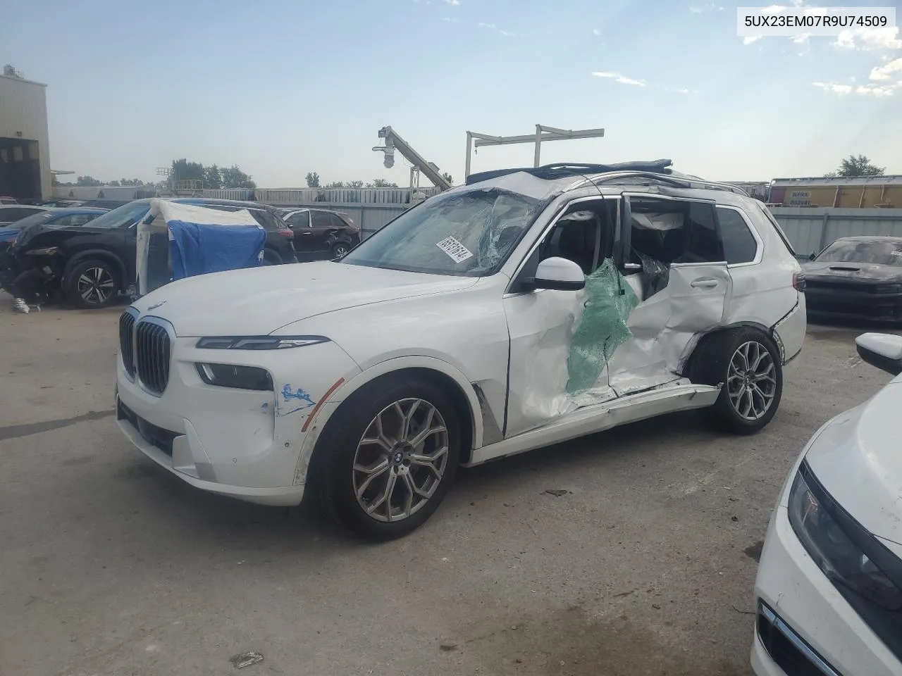 2024 BMW X7 xDrive40I VIN: 5UX23EM07R9U74509 Lot: 65131614