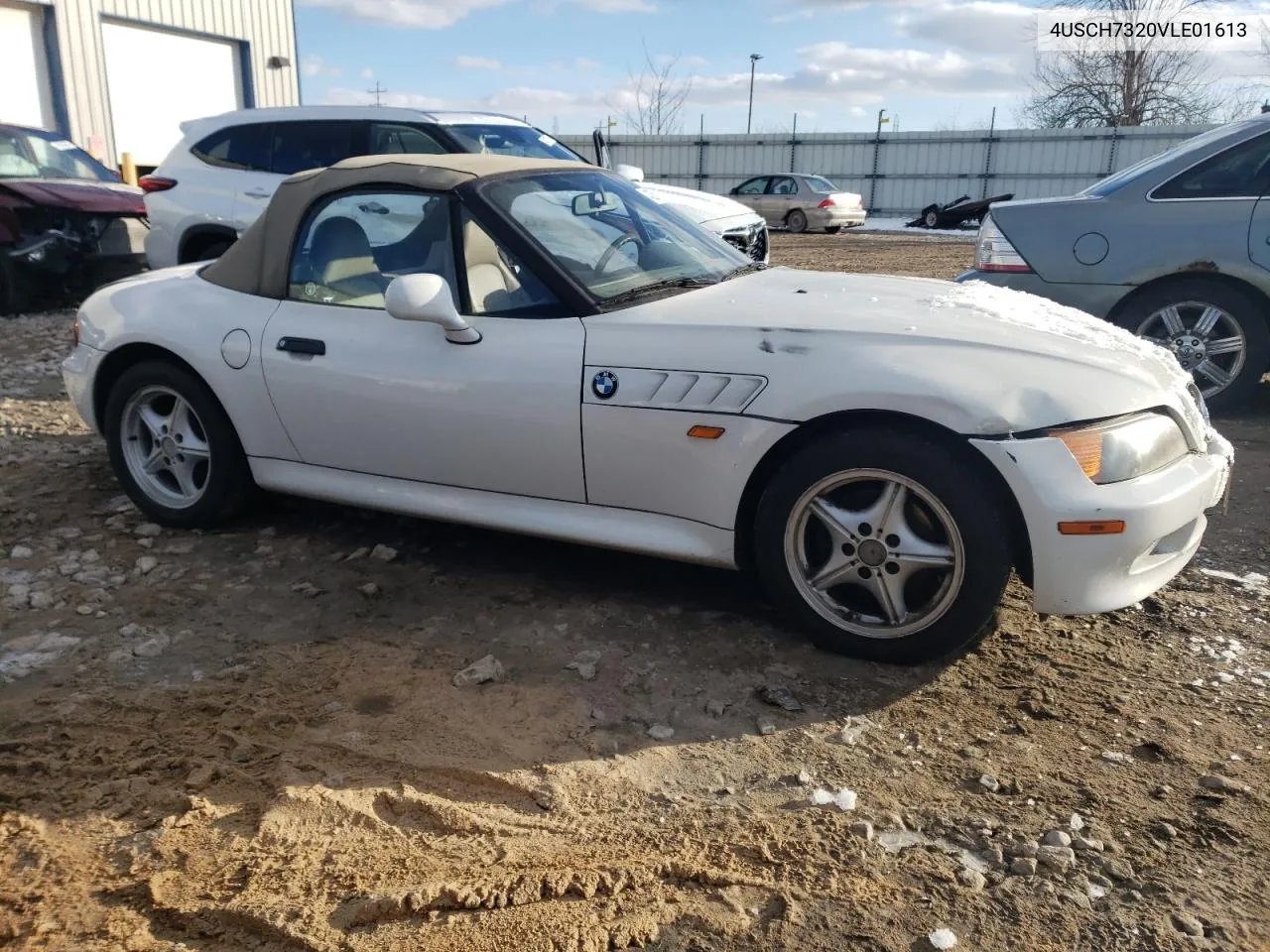 1997 BMW Z3 1.9 VIN: 4USCH7320VLE01613 Lot: 43256324