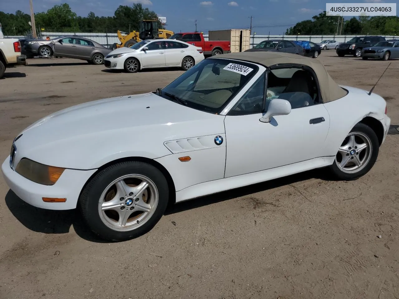 1997 BMW Z3 2.8 VIN: 4USCJ3327VLC04063 Lot: 63270904