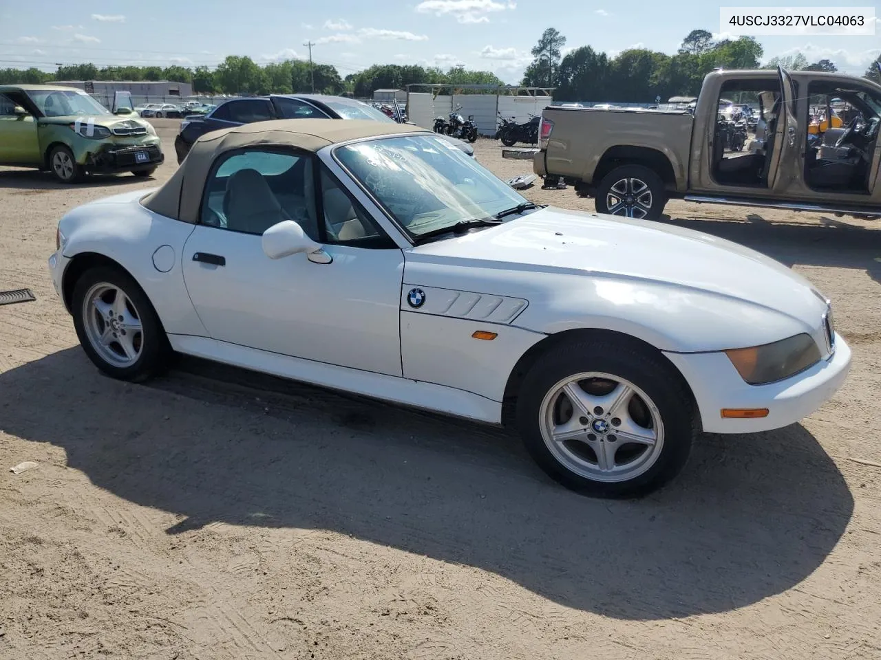 1997 BMW Z3 2.8 VIN: 4USCJ3327VLC04063 Lot: 63270904