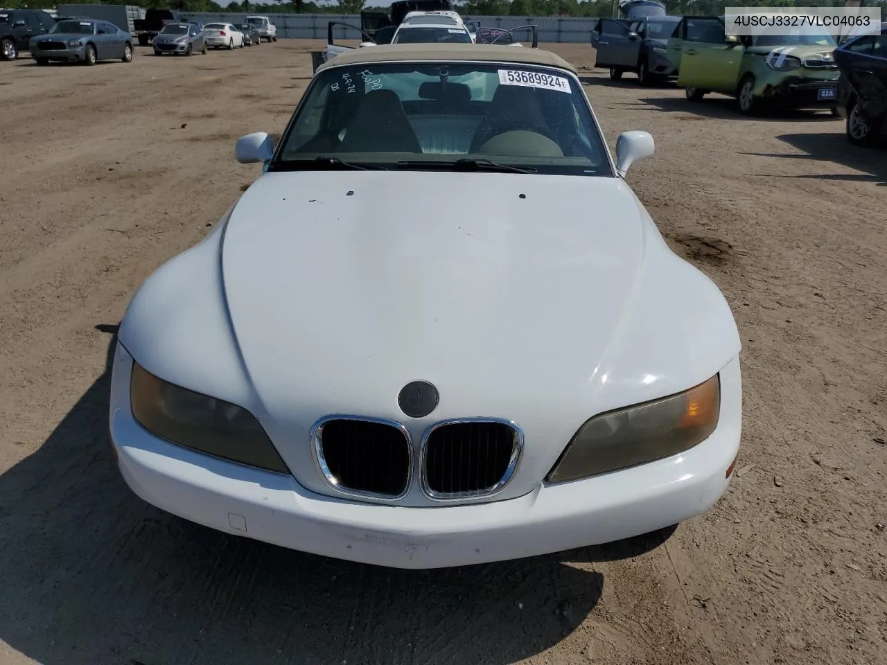 1997 BMW Z3 2.8 VIN: 4USCJ3327VLC04063 Lot: 63270904