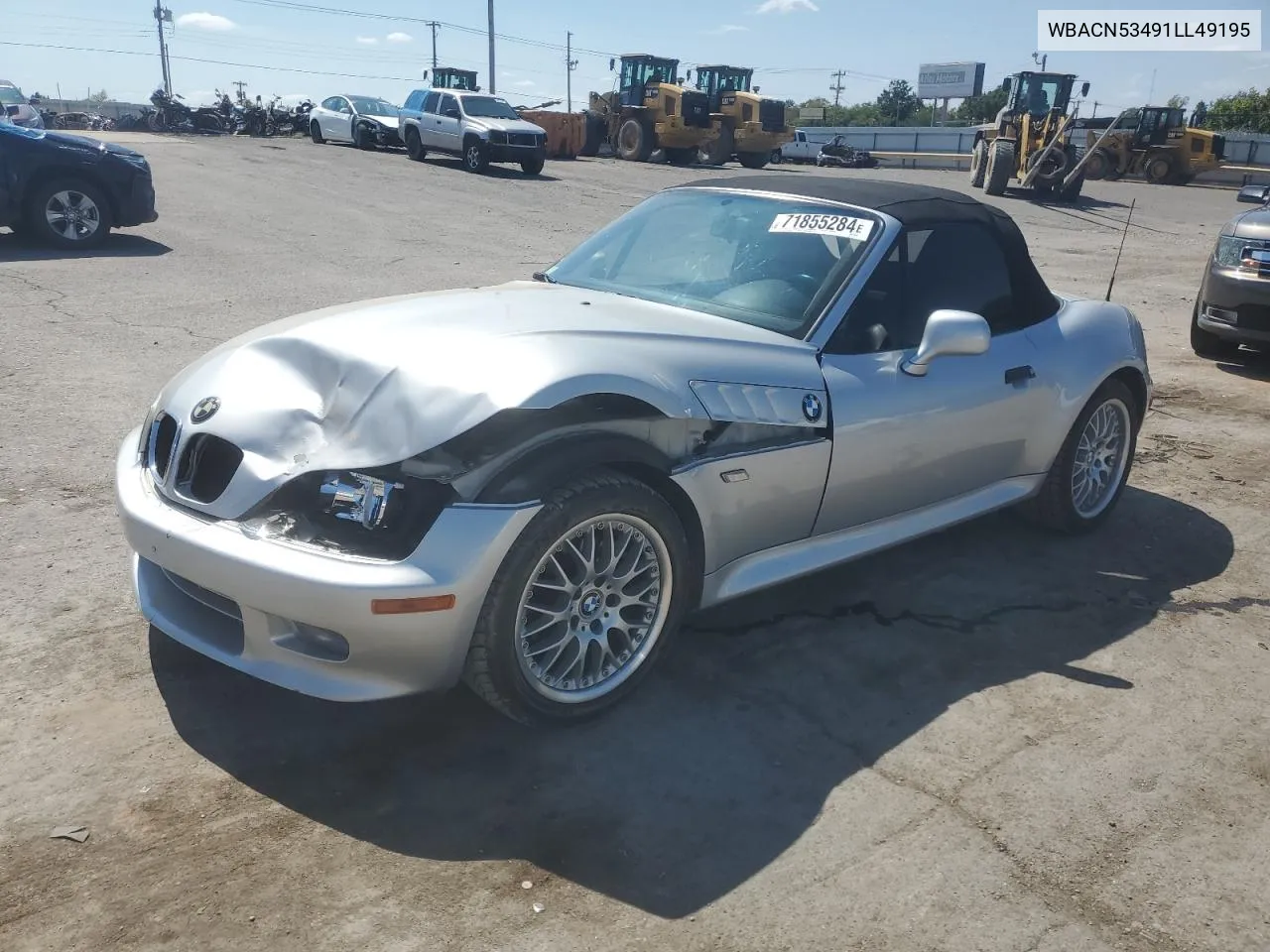 WBACN53491LL49195 2001 BMW Z3 3.0