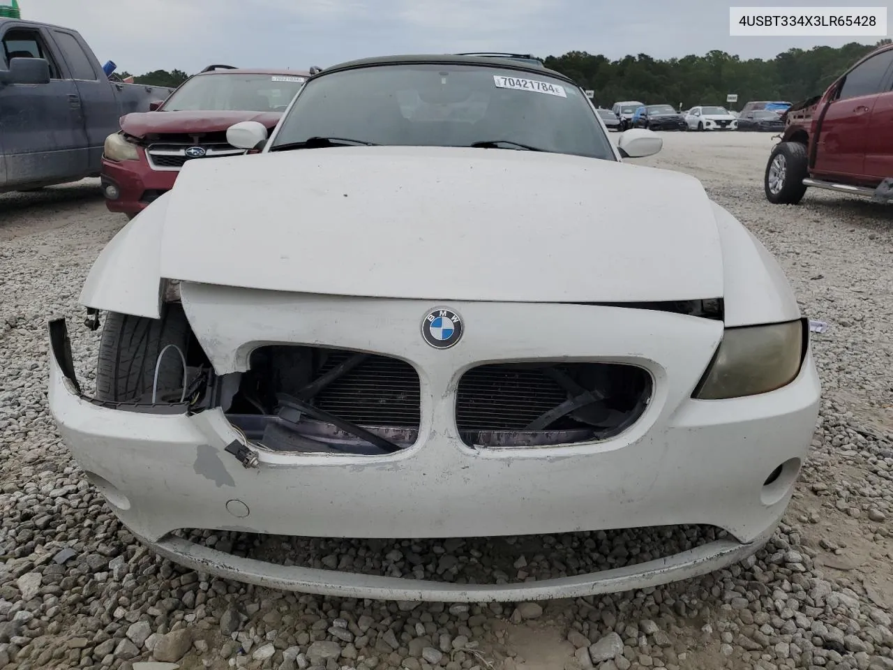 4USBT334X3LR65428 2003 BMW Z4 2.5