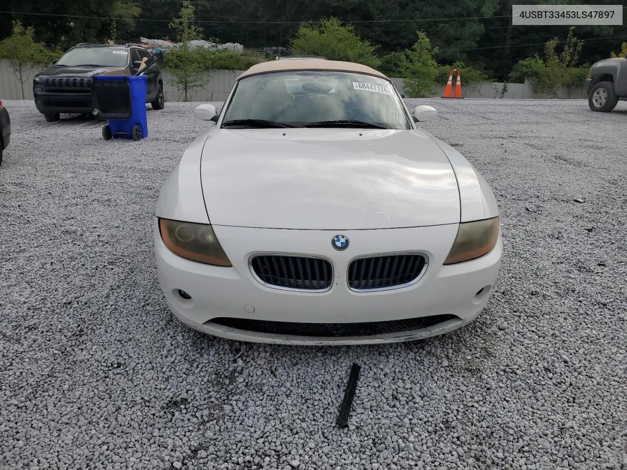 4USBT33453LS47897 2003 BMW Z4 2.5