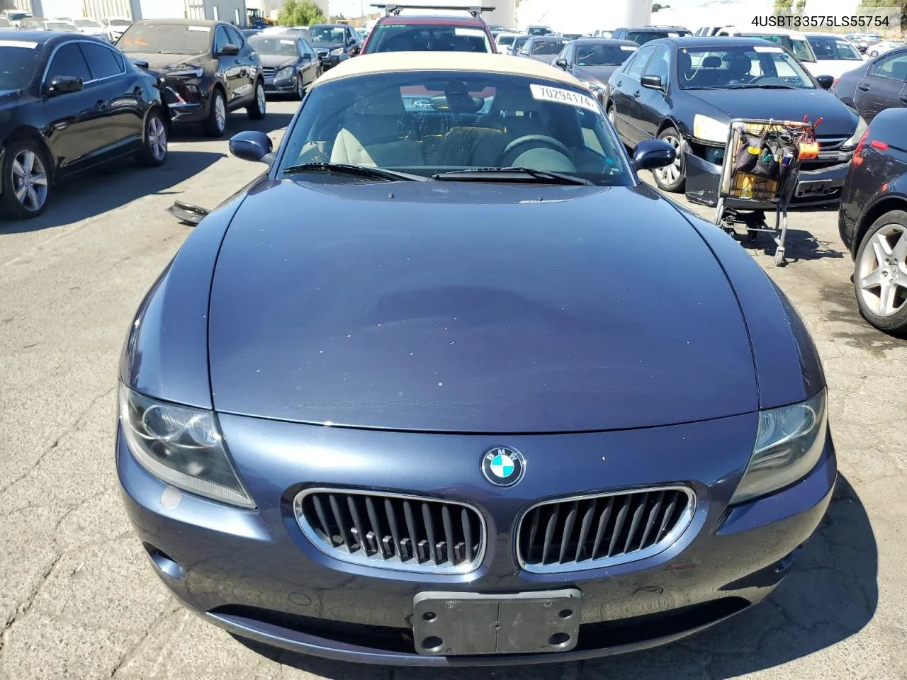 4USBT33575LS55754 2005 BMW Z4 2.5