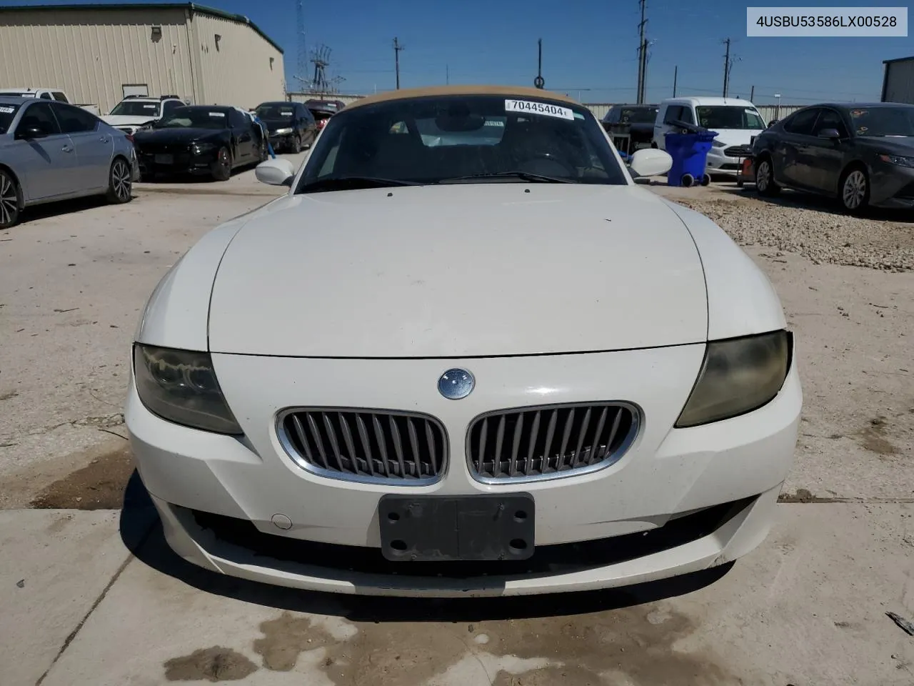 4USBU53586LX00528 2006 BMW Z4 3.0Si