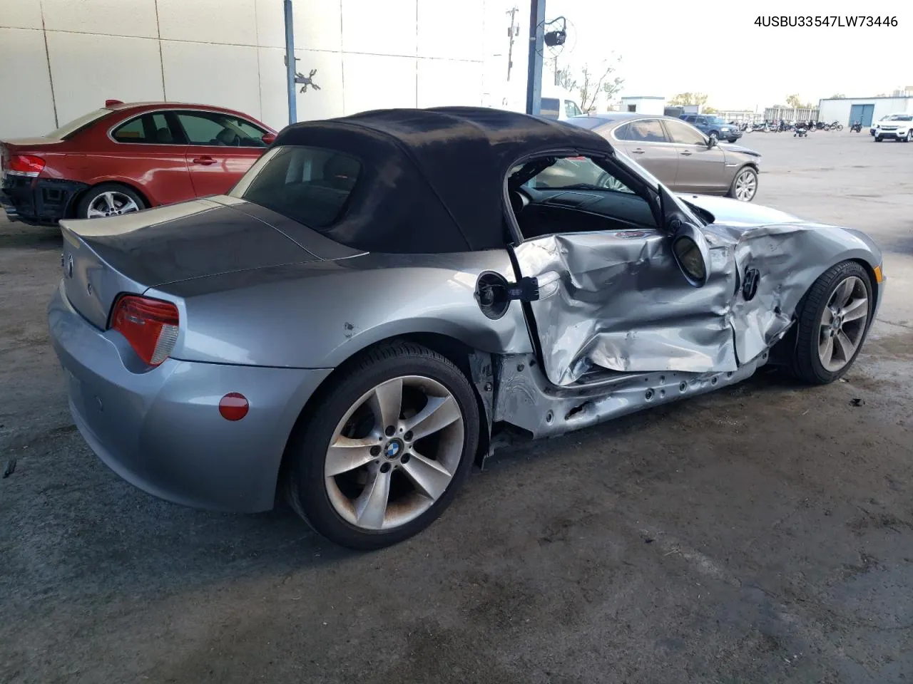 2007 BMW Z4 3.0 VIN: 4USBU33547LW73446 Lot: 69107654