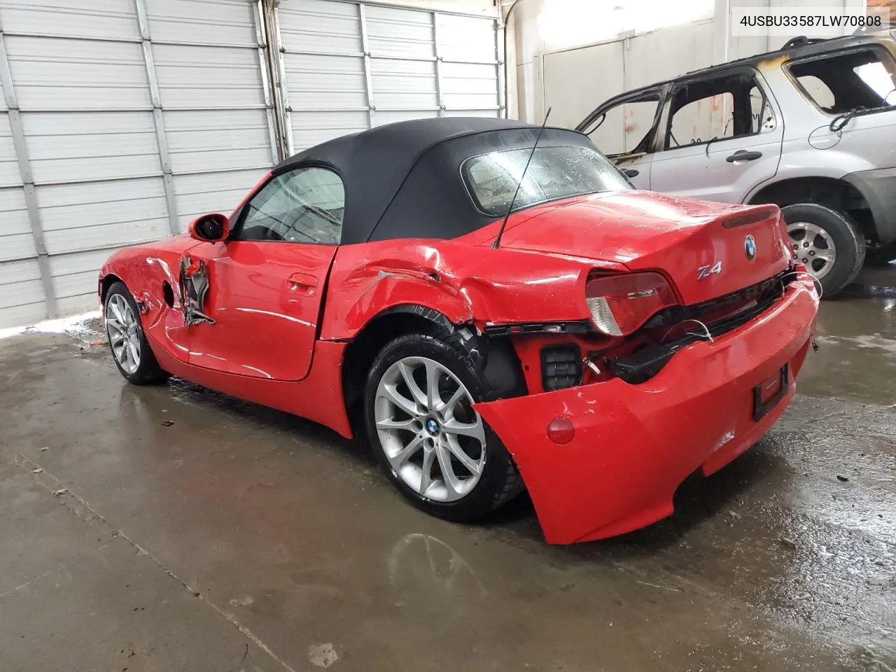 2007 BMW Z4 3.0 VIN: 4USBU33587LW70808 Lot: 70406774