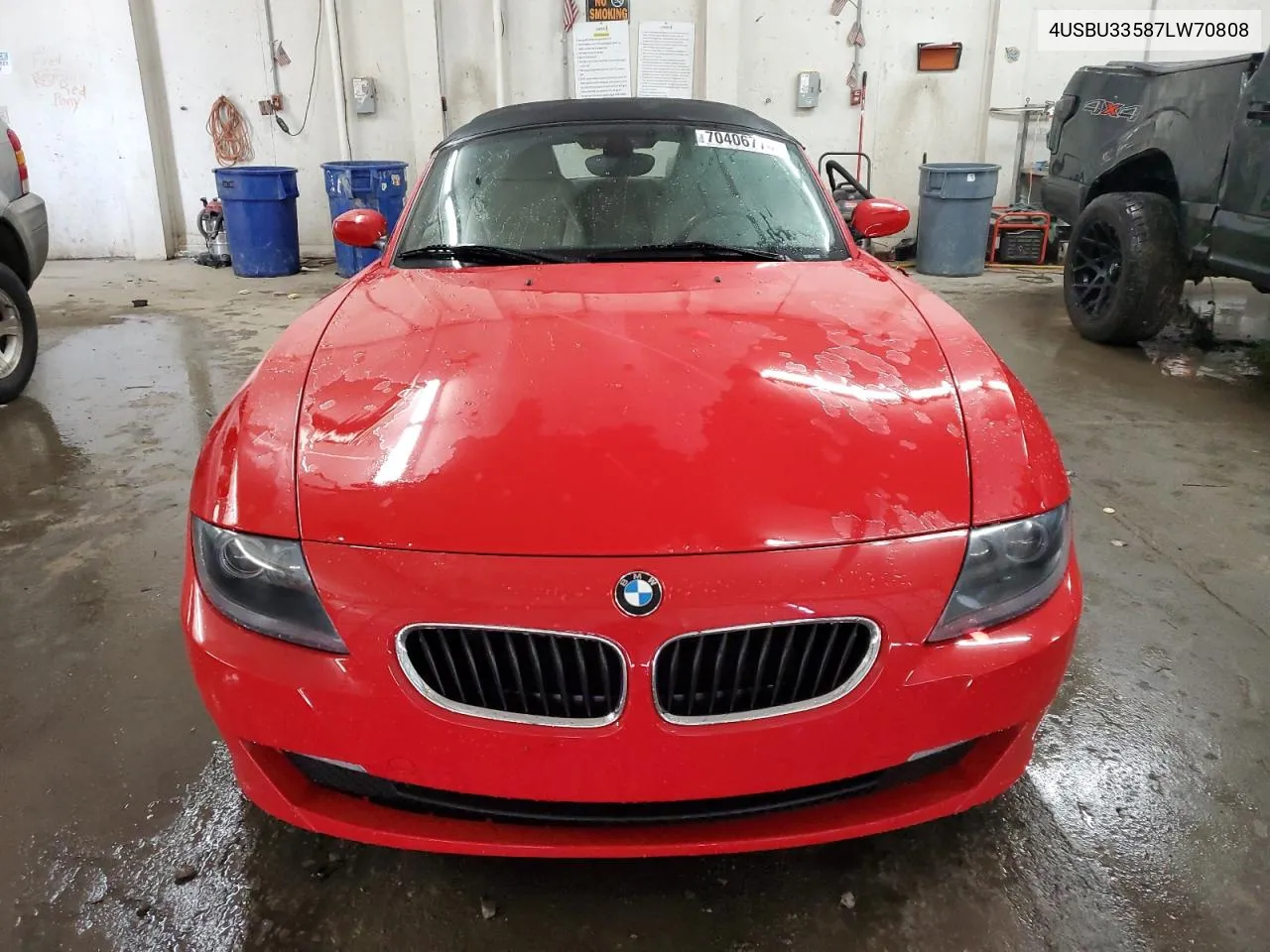 2007 BMW Z4 3.0 VIN: 4USBU33587LW70808 Lot: 70406774