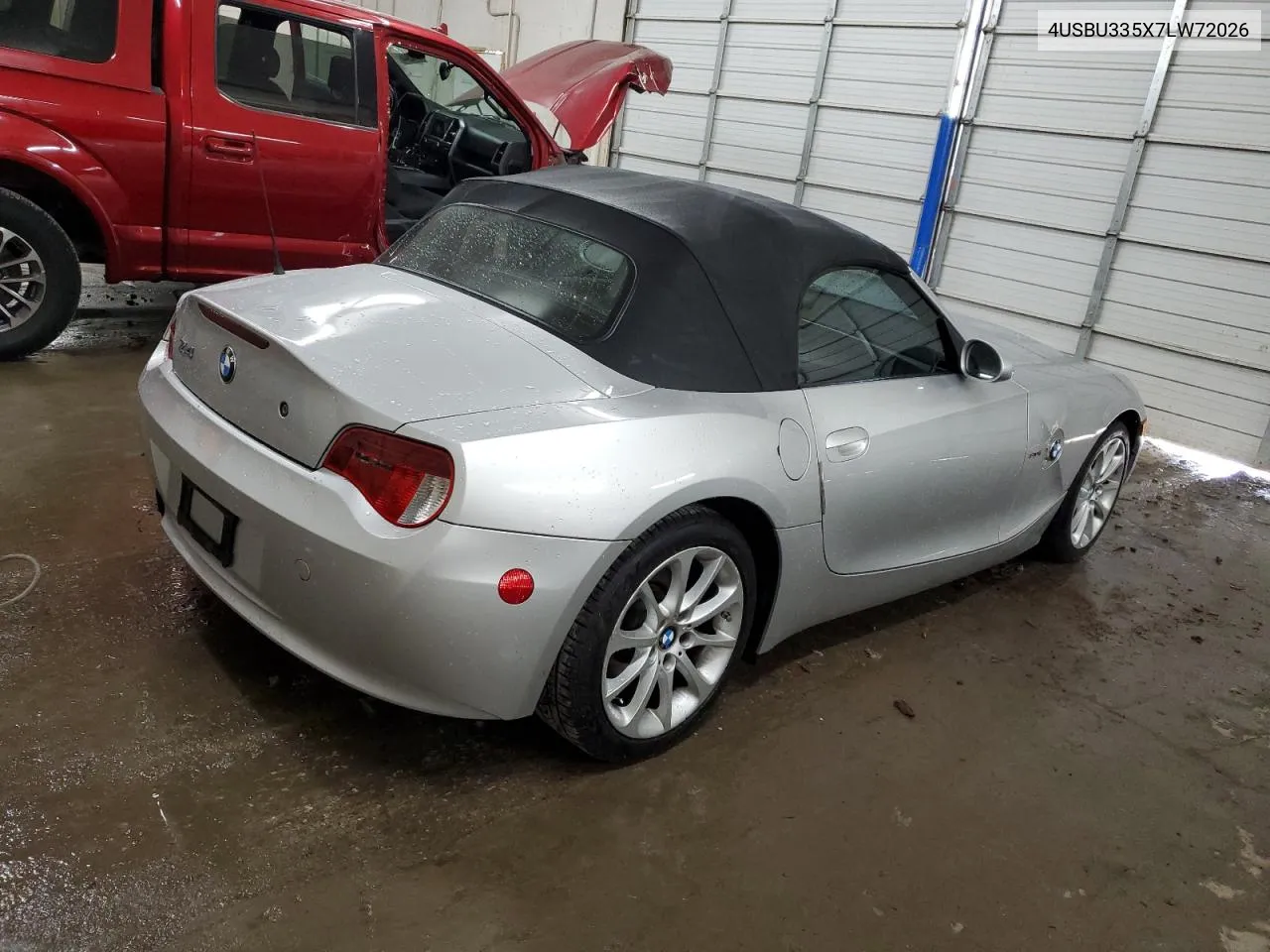 2007 BMW Z4 3.0 VIN: 4USBU335X7LW72026 Lot: 70443344