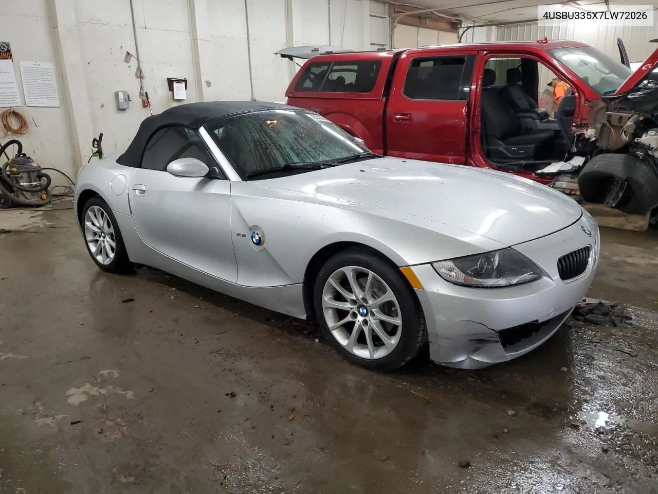 2007 BMW Z4 3.0 VIN: 4USBU335X7LW72026 Lot: 70443344