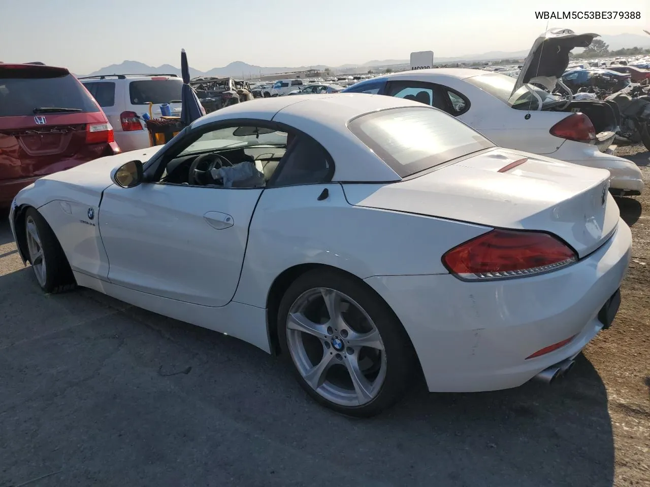 2011 BMW Z4 Sdrive30I VIN: WBALM5C53BE379388 Lot: 62674834