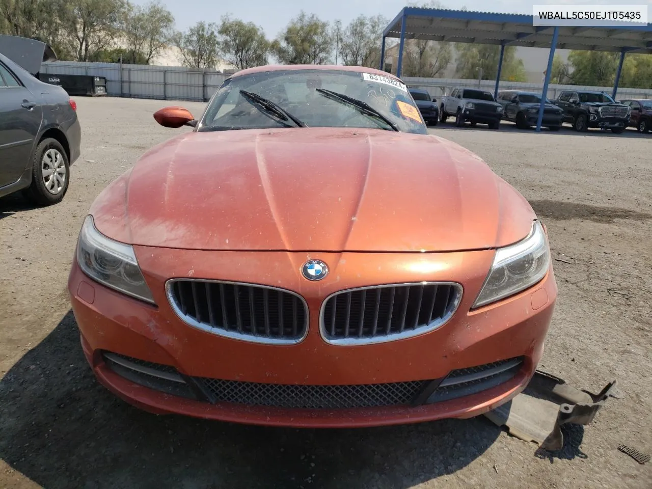 2014 BMW Z4 Sdrive28I VIN: WBALL5C50EJ105435 Lot: 63143824