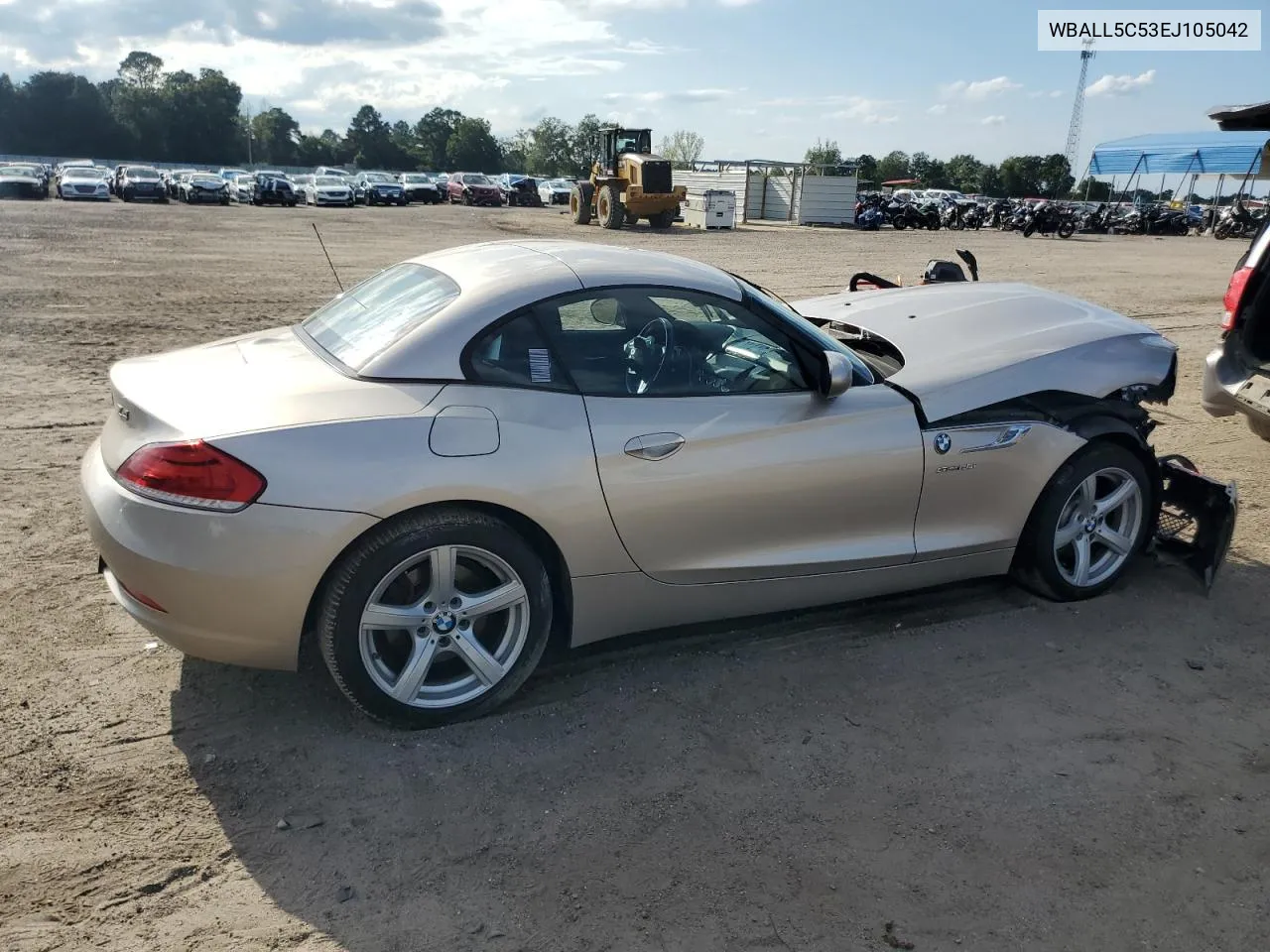 2014 BMW Z4 Sdrive28I VIN: WBALL5C53EJ105042 Lot: 71824564