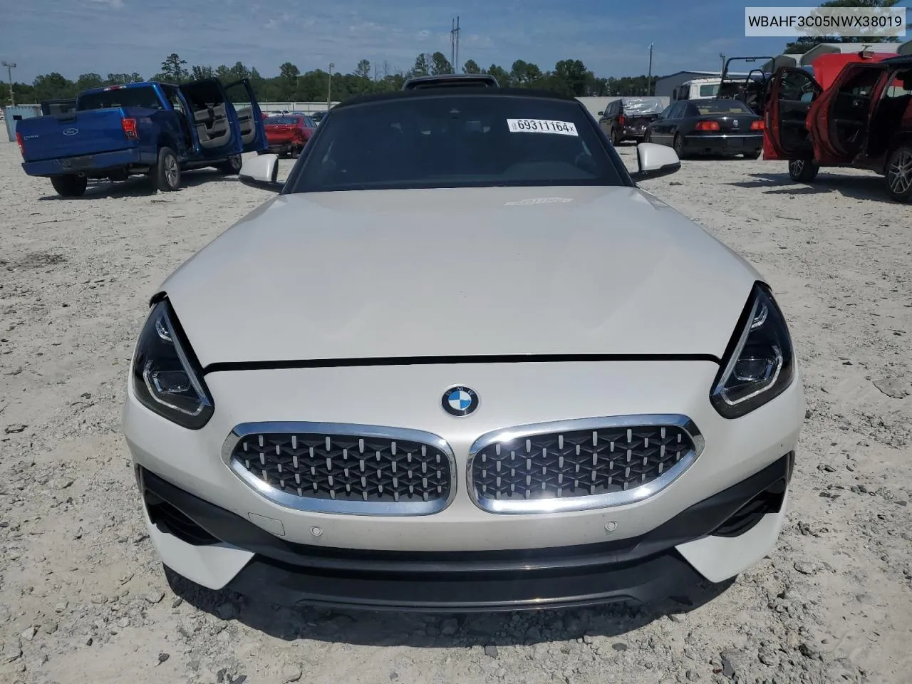 2022 BMW Z4 Sdrive30I VIN: WBAHF3C05NWX38019 Lot: 69311164