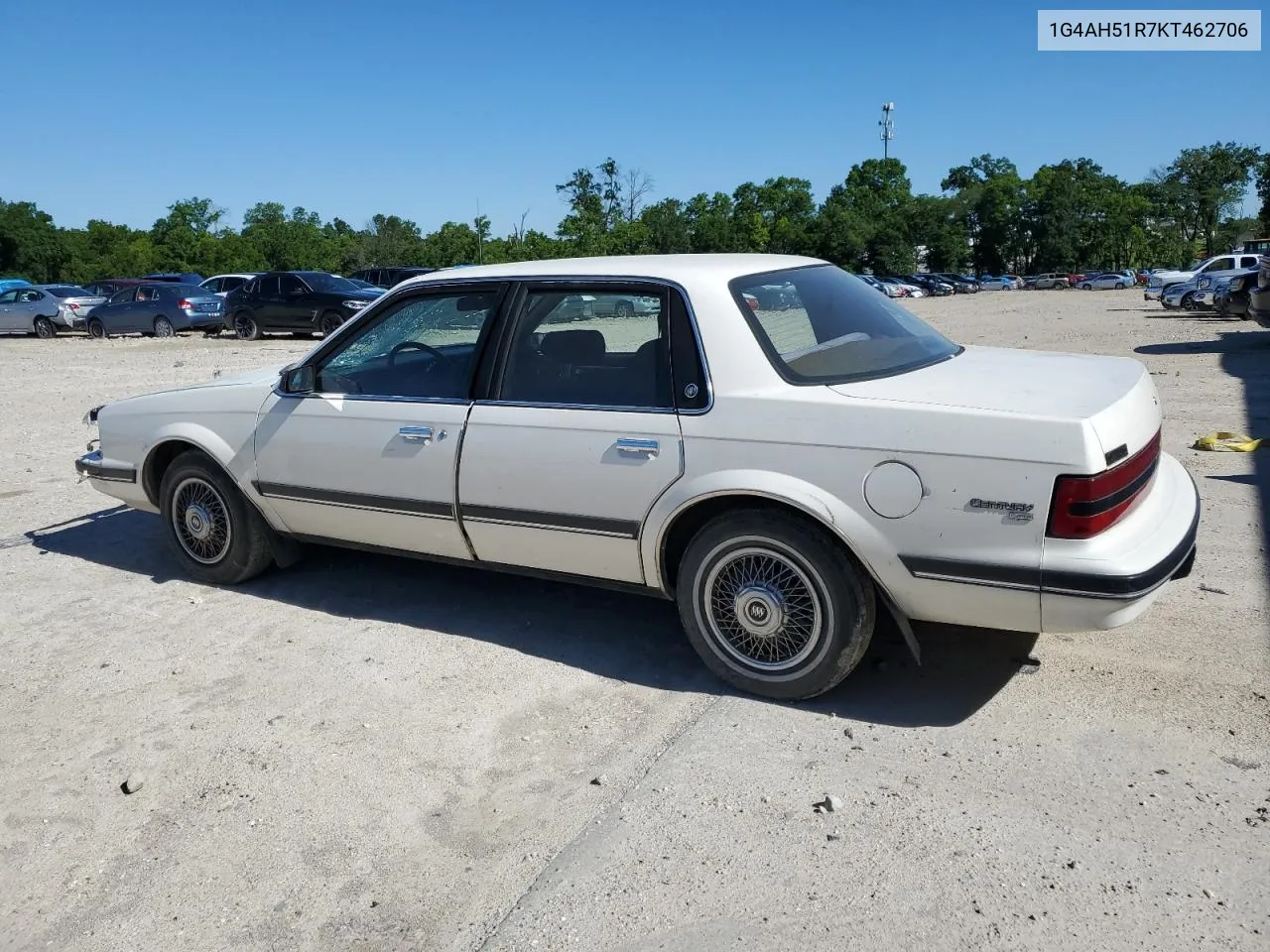 1989 Buick Century Custom VIN: 1G4AH51R7KT462706 Lot: 57829854