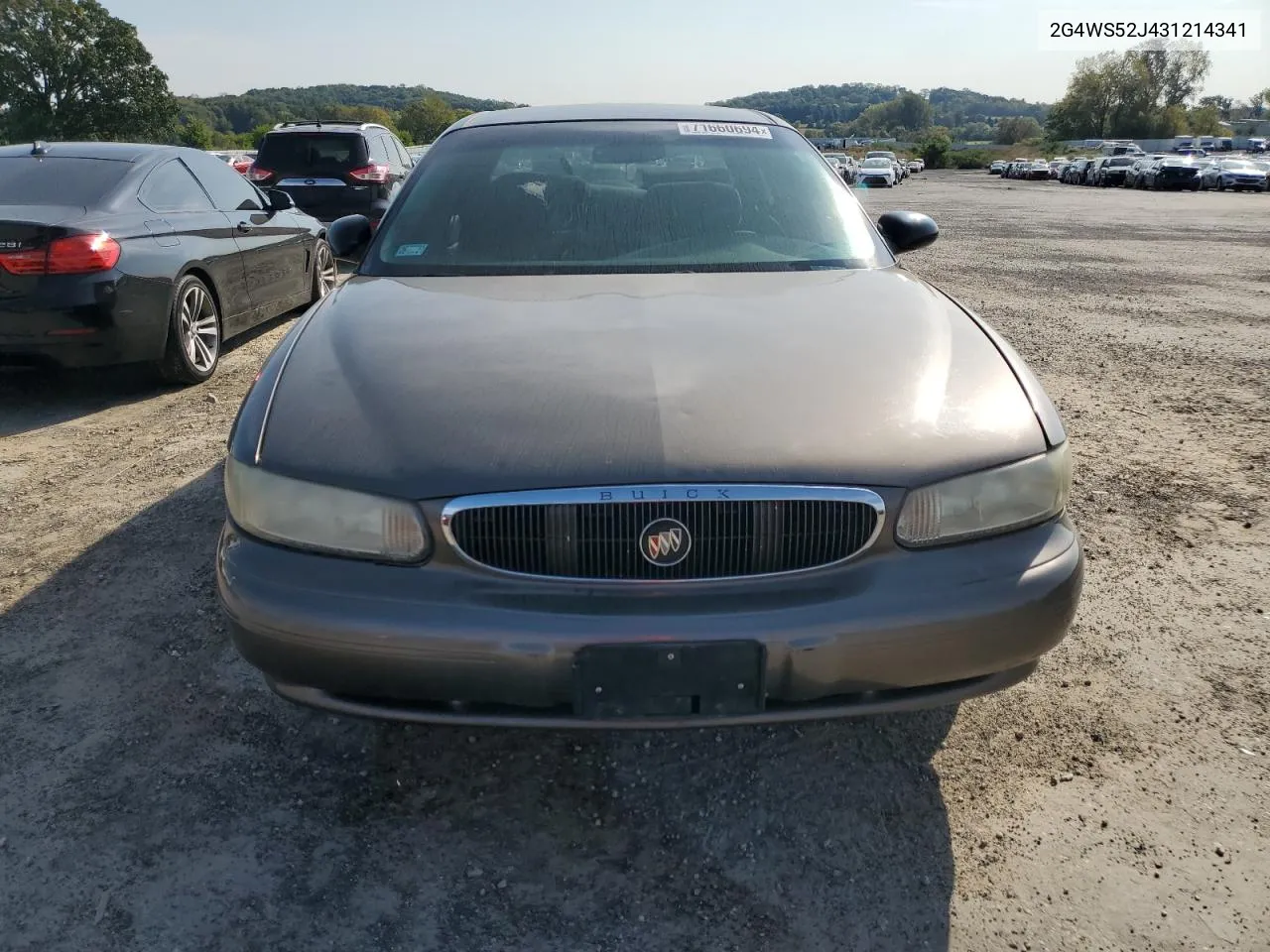 2003 Buick Century Custom VIN: 2G4WS52J431214341 Lot: 71660694