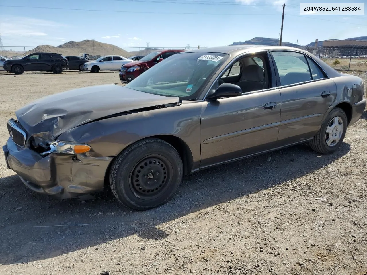 2G4WS52J641283534 2004 Buick Century Custom