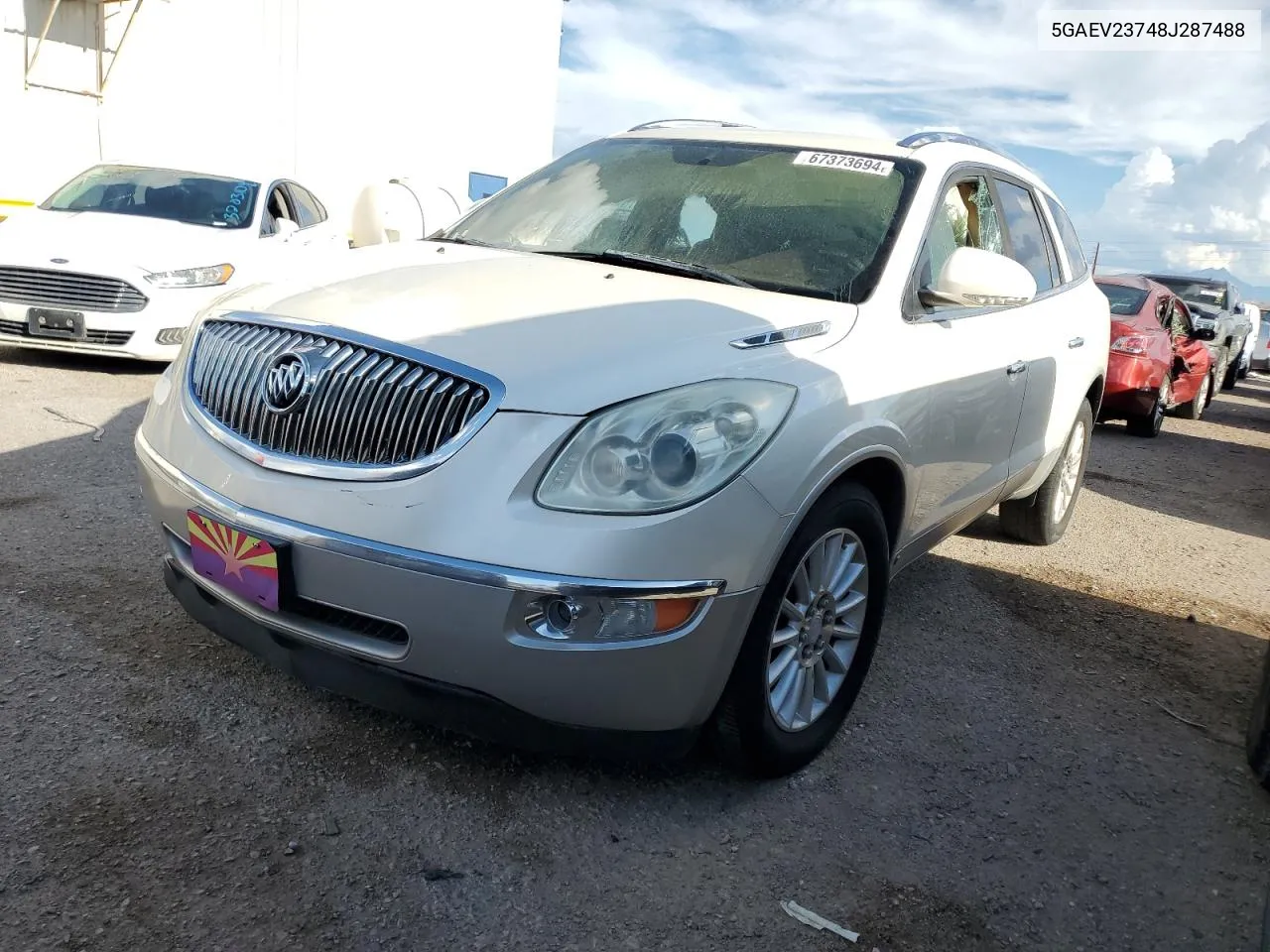 5GAEV23748J287488 2008 Buick Enclave Cxl