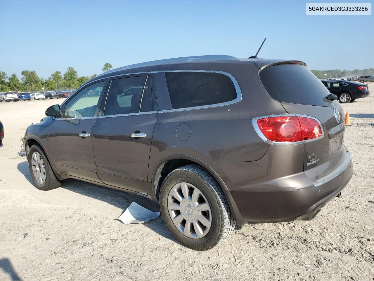 2012 Buick Enclave VIN: 5GAKRCED3CJ333286 Lot: 71920954