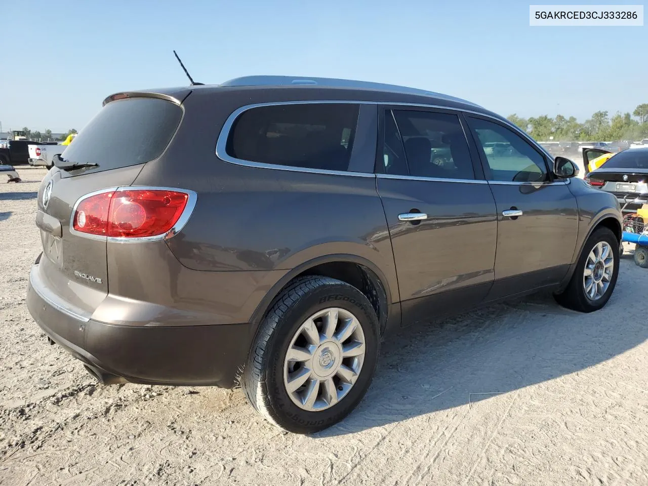 2012 Buick Enclave VIN: 5GAKRCED3CJ333286 Lot: 71920954