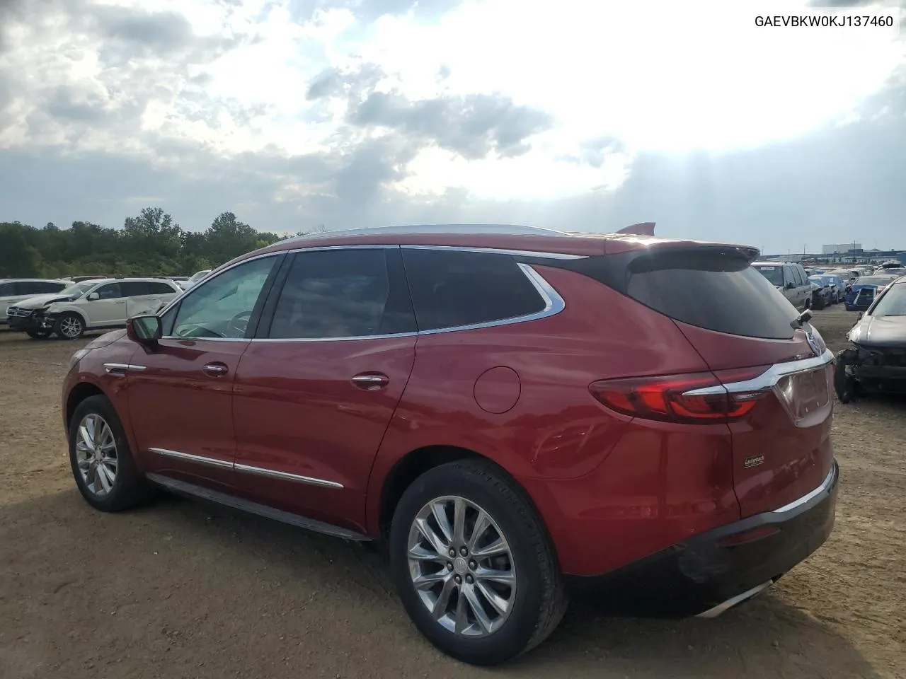 2019 Buick Enclave VIN: GAEVBKW0KJ137460 Lot: 70845904