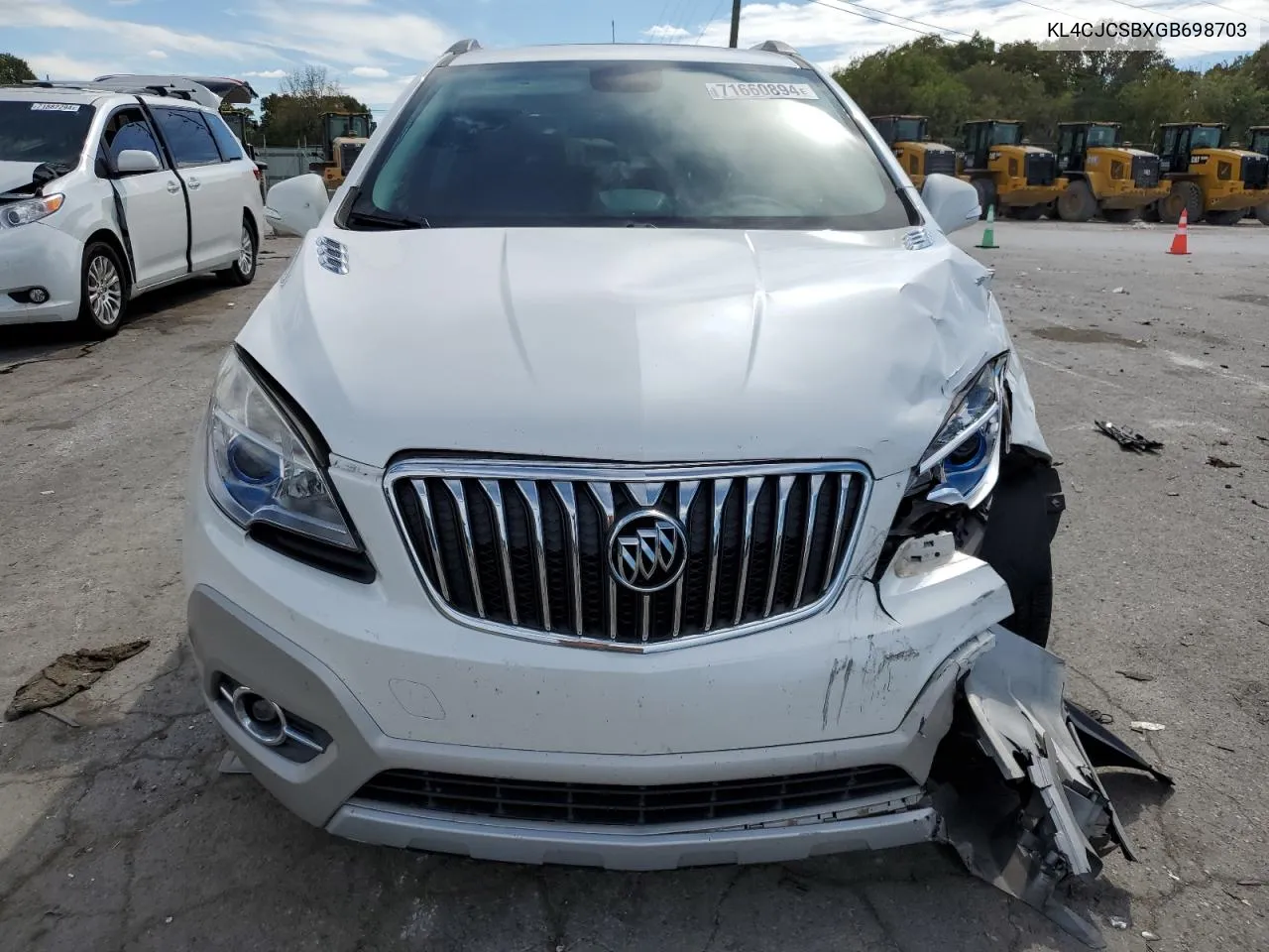 KL4CJCSBXGB698703 2016 Buick Encore