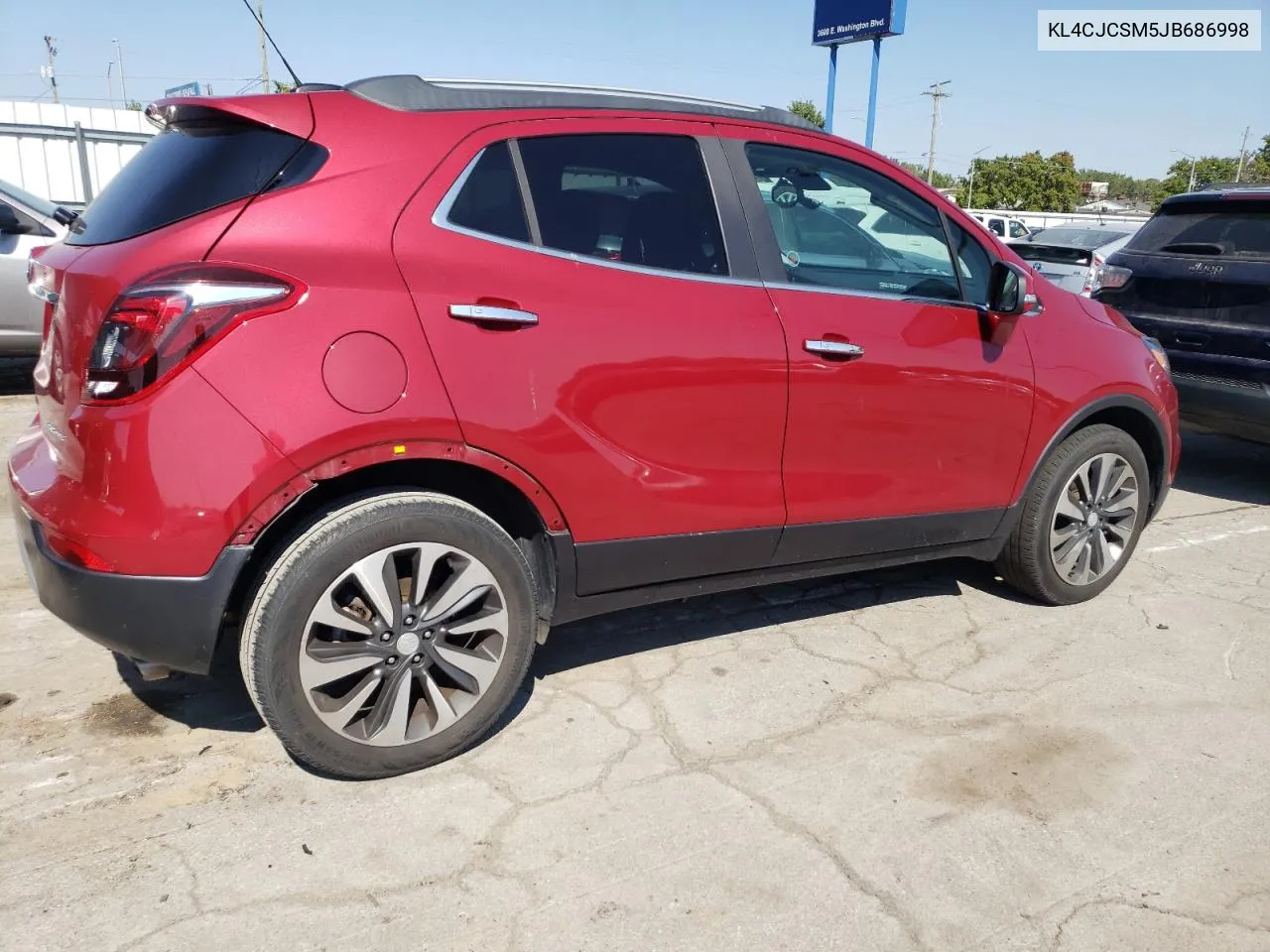 2018 Buick Encore Essence VIN: KL4CJCSM5JB686998 Lot: 71979794