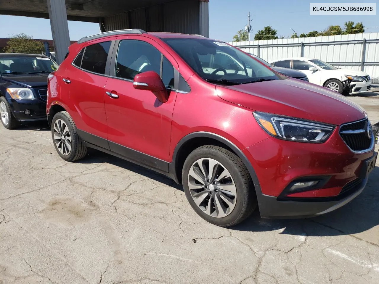 2018 Buick Encore Essence VIN: KL4CJCSM5JB686998 Lot: 71979794