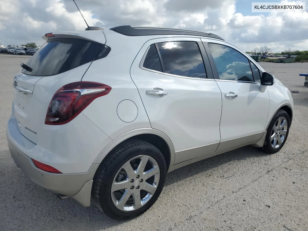 2019 Buick Encore Essence VIN: KL4CJCSBXKB707604 Lot: 72269804