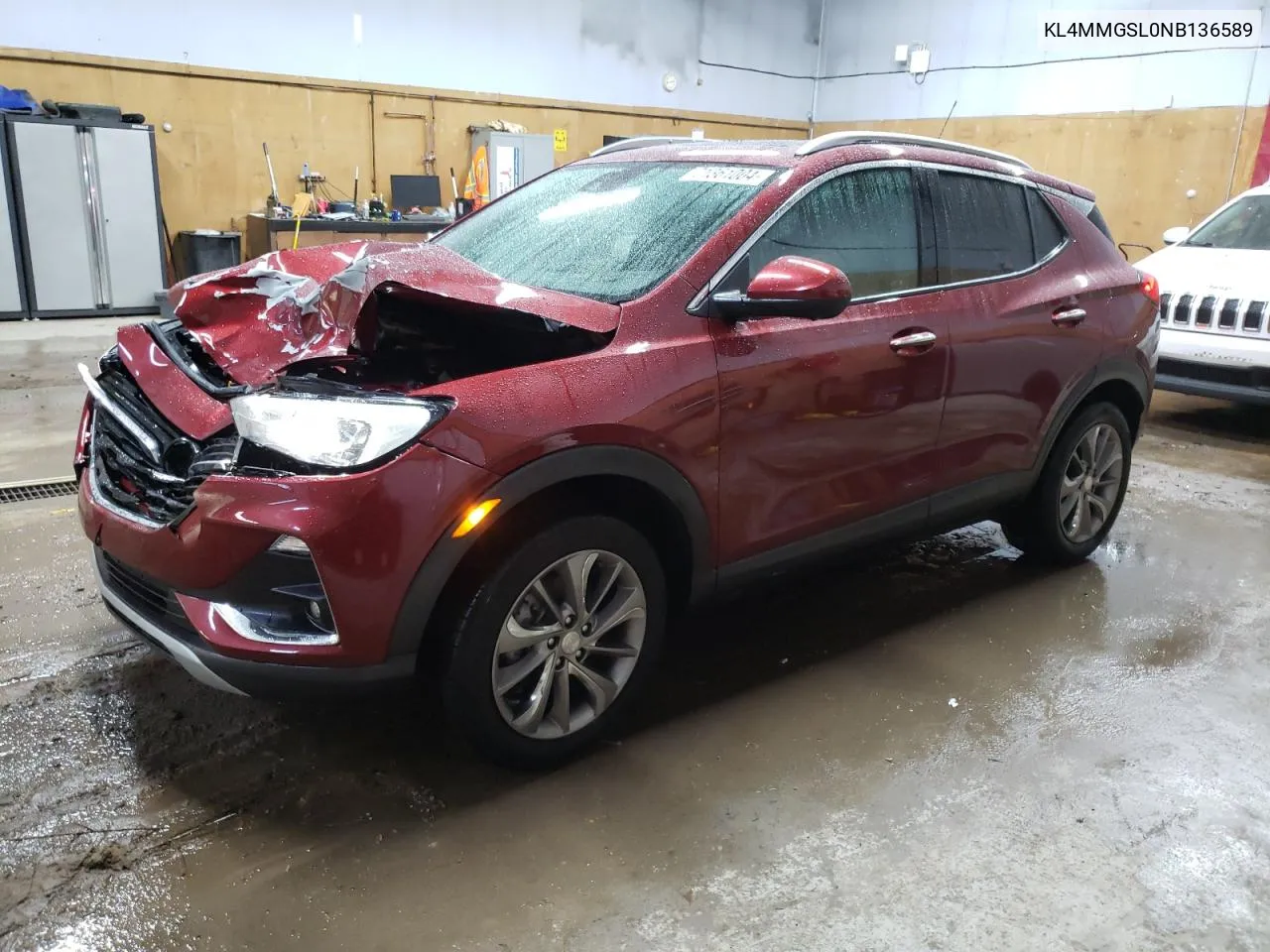 2022 Buick Encore Gx Essence VIN: KL4MMGSL0NB136589 Lot: 71361004