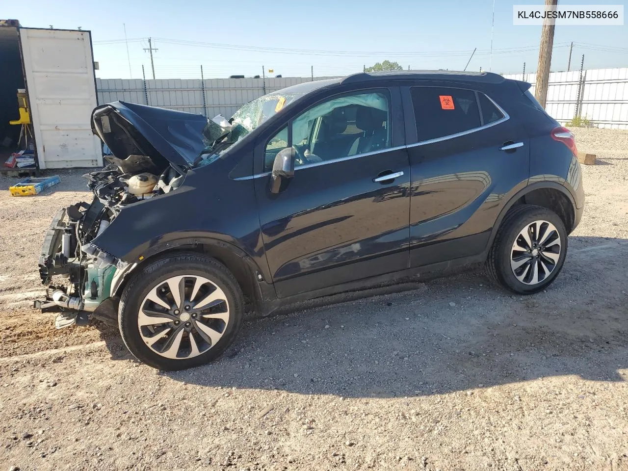 2022 Buick Encore Preferred VIN: KL4CJESM7NB558666 Lot: 71404834