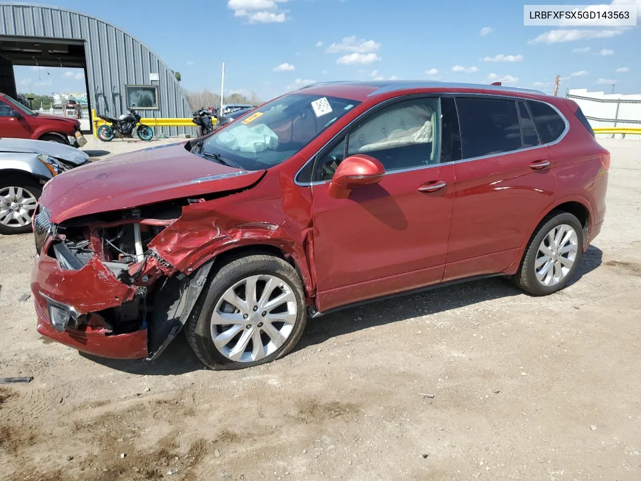 2016 Buick Envision Premium VIN: LRBFXFSX5GD143563 Lot: 69345314