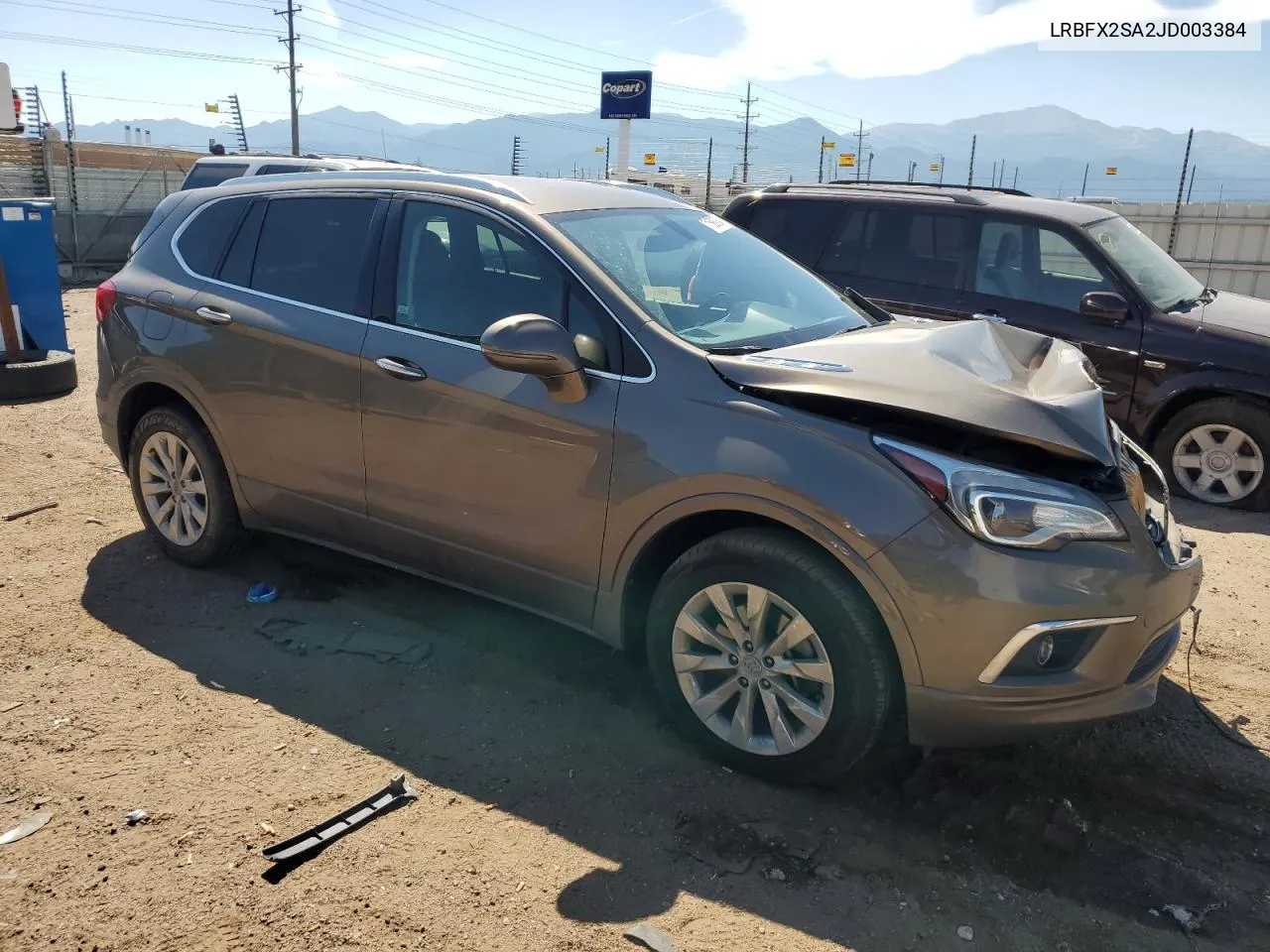 2018 Buick Envision Essence VIN: LRBFX2SA2JD003384 Lot: 71596054