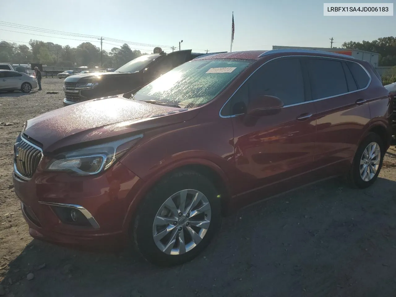 2018 Buick Envision Essence VIN: LRBFX1SA4JD006183 Lot: 72400244